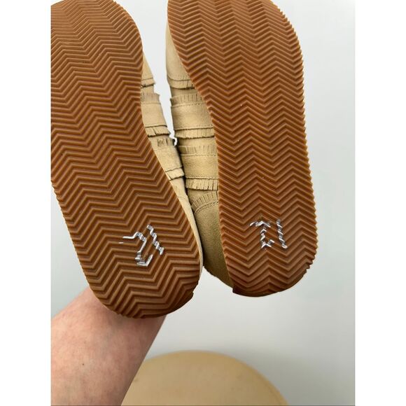 Charlotte Stone Women’s Suede Leather Low Ankle Dean in Tan Sand - Picture 8 of 11